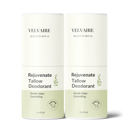 2 Pack Natural Tallow Deodorant Stick