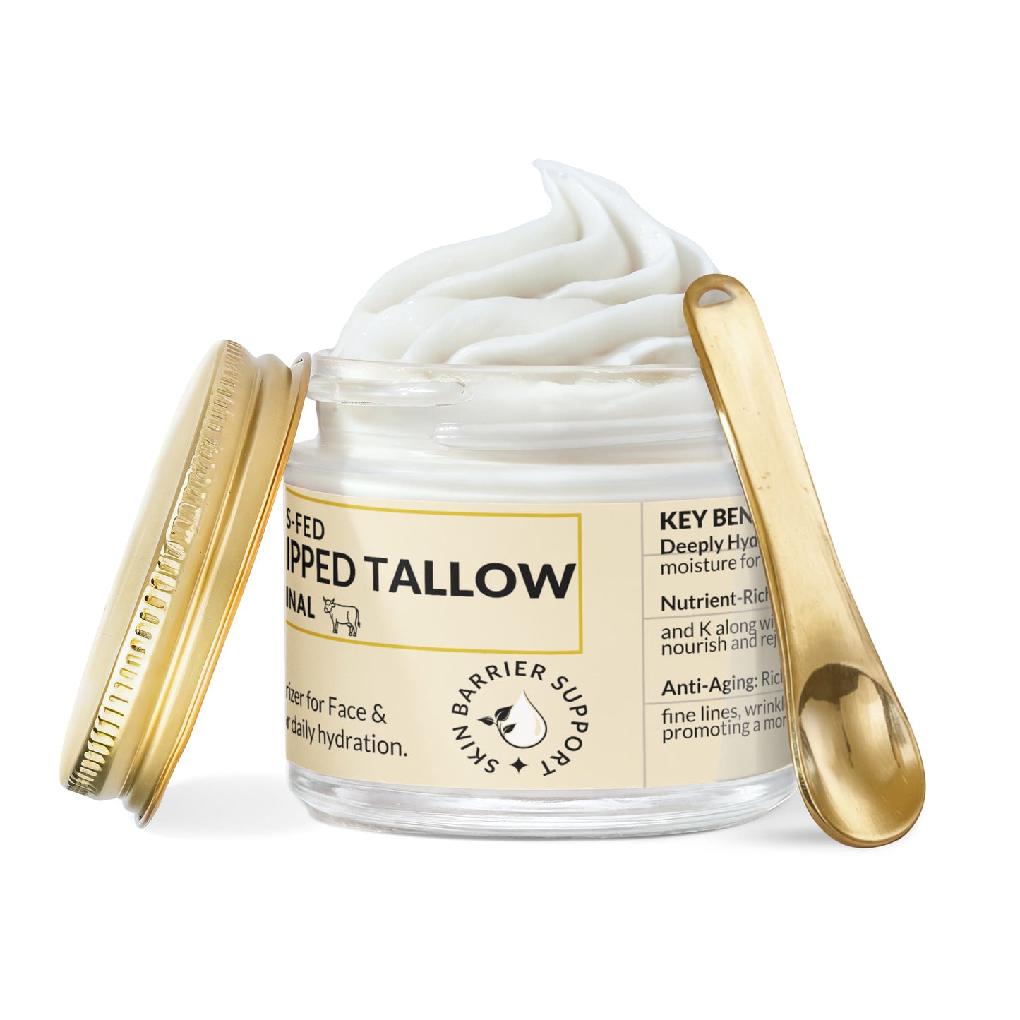 Whipped Tallow - Moisturizer for Face & Body for Daily Hydration