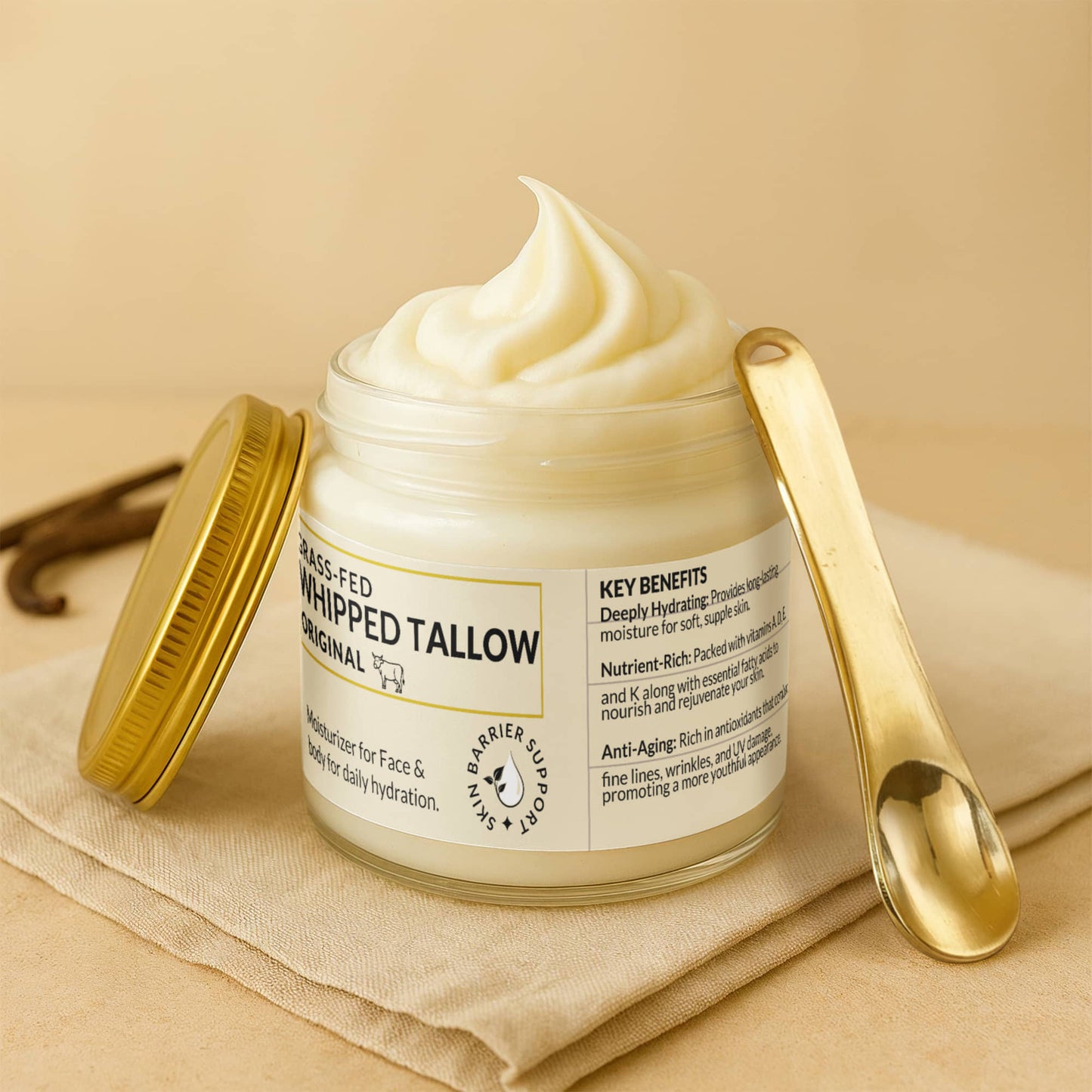 Whipped Tallow - Moisturizer for Face & Body for Daily Hydration