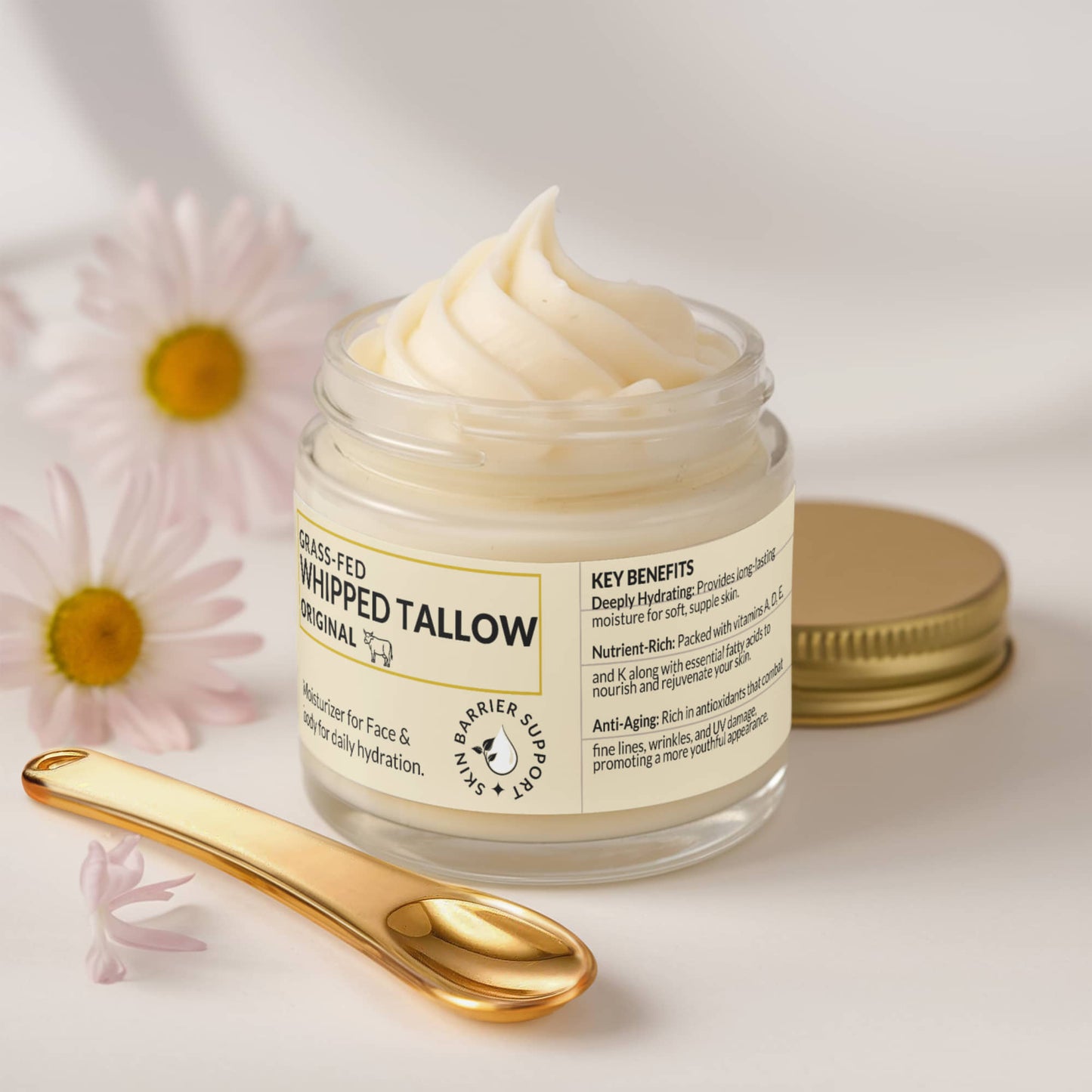 Whipped Tallow - Moisturizer for Face & Body for Daily Hydration